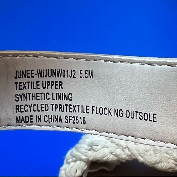 Cool Planet by Steve Madden Junee-W Platform Wedge Sandal in Natural Multi 5.5 - Picture 9 of 9